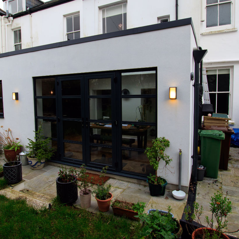 Image of a new extension in Falmouth