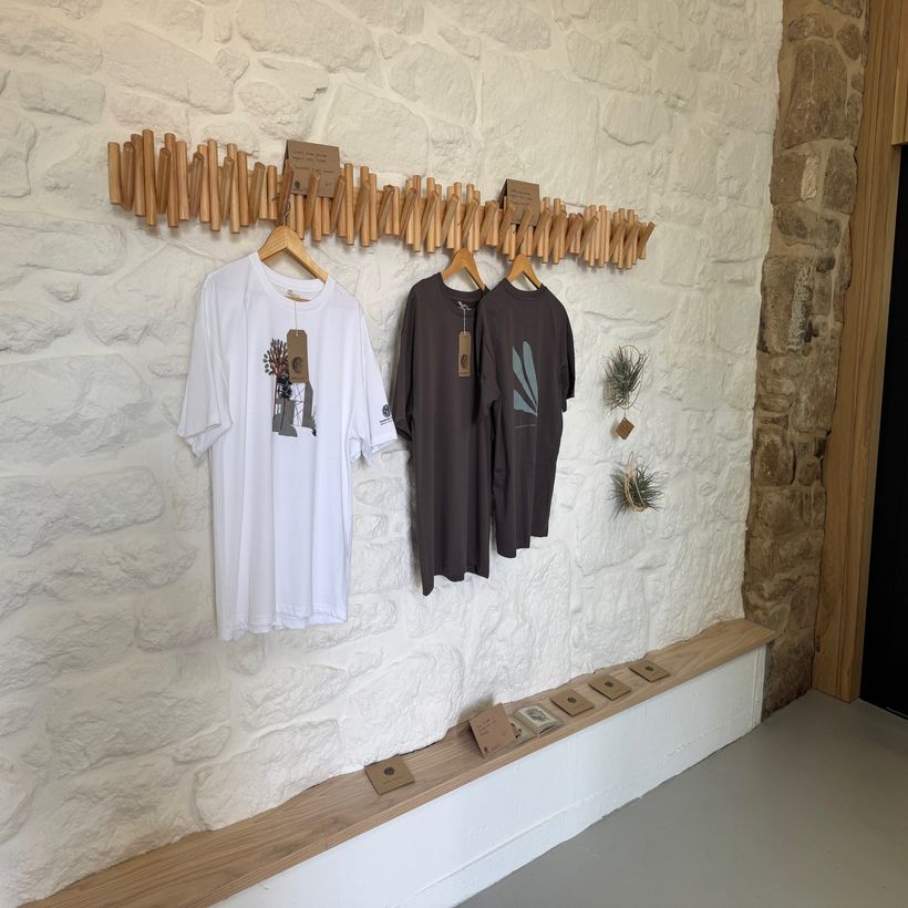 aerial view of new building