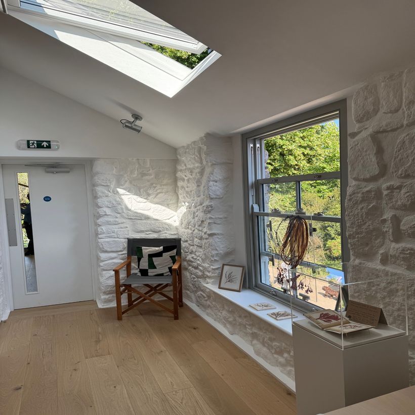 aerial view of new building