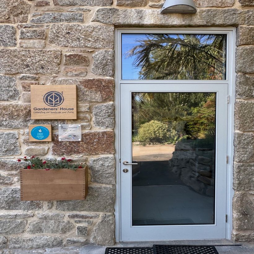 aerial view of new building