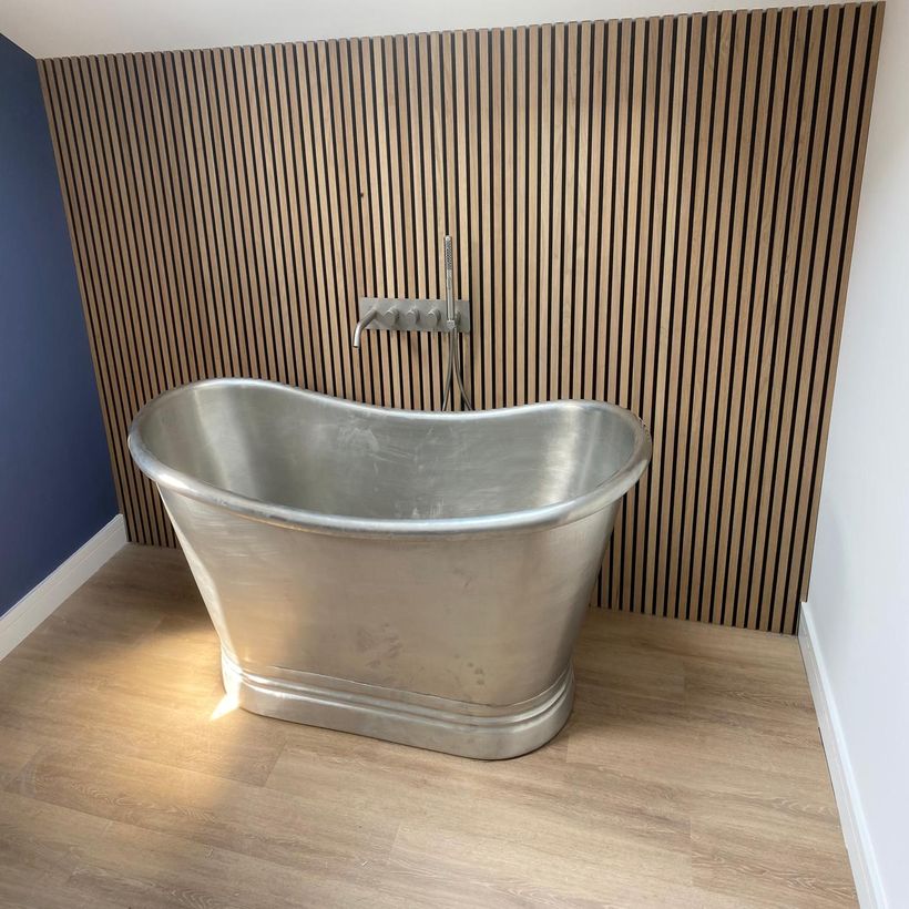 aerial view of new building