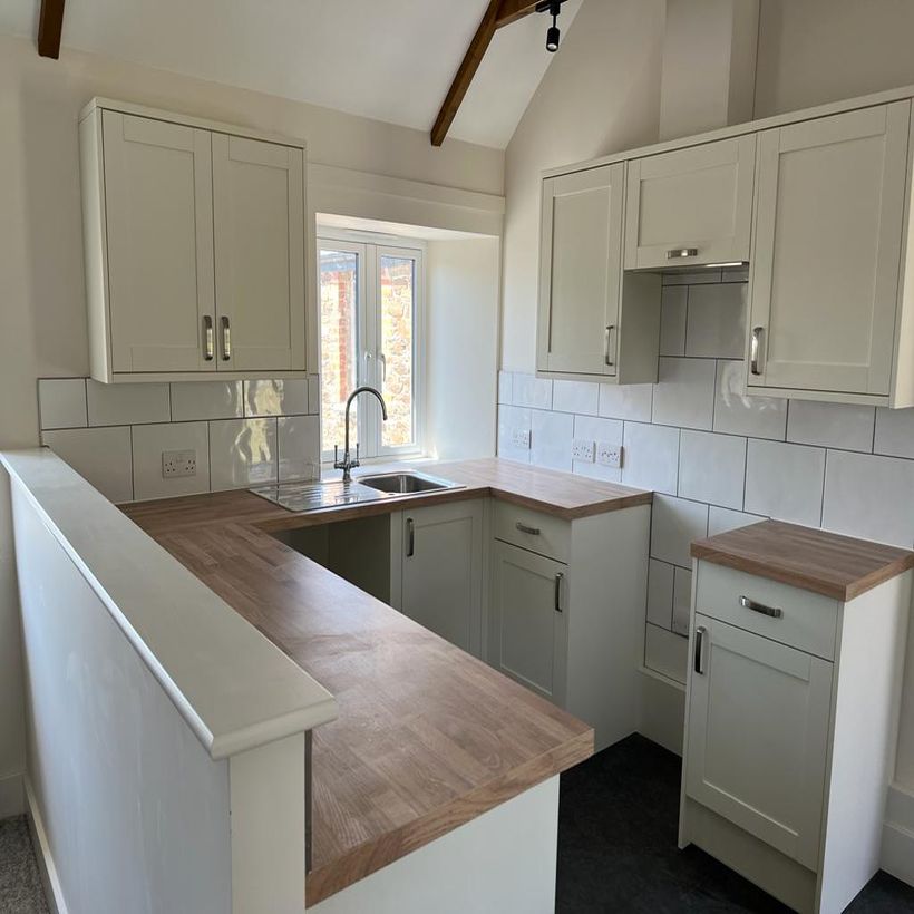 aerial view of new building