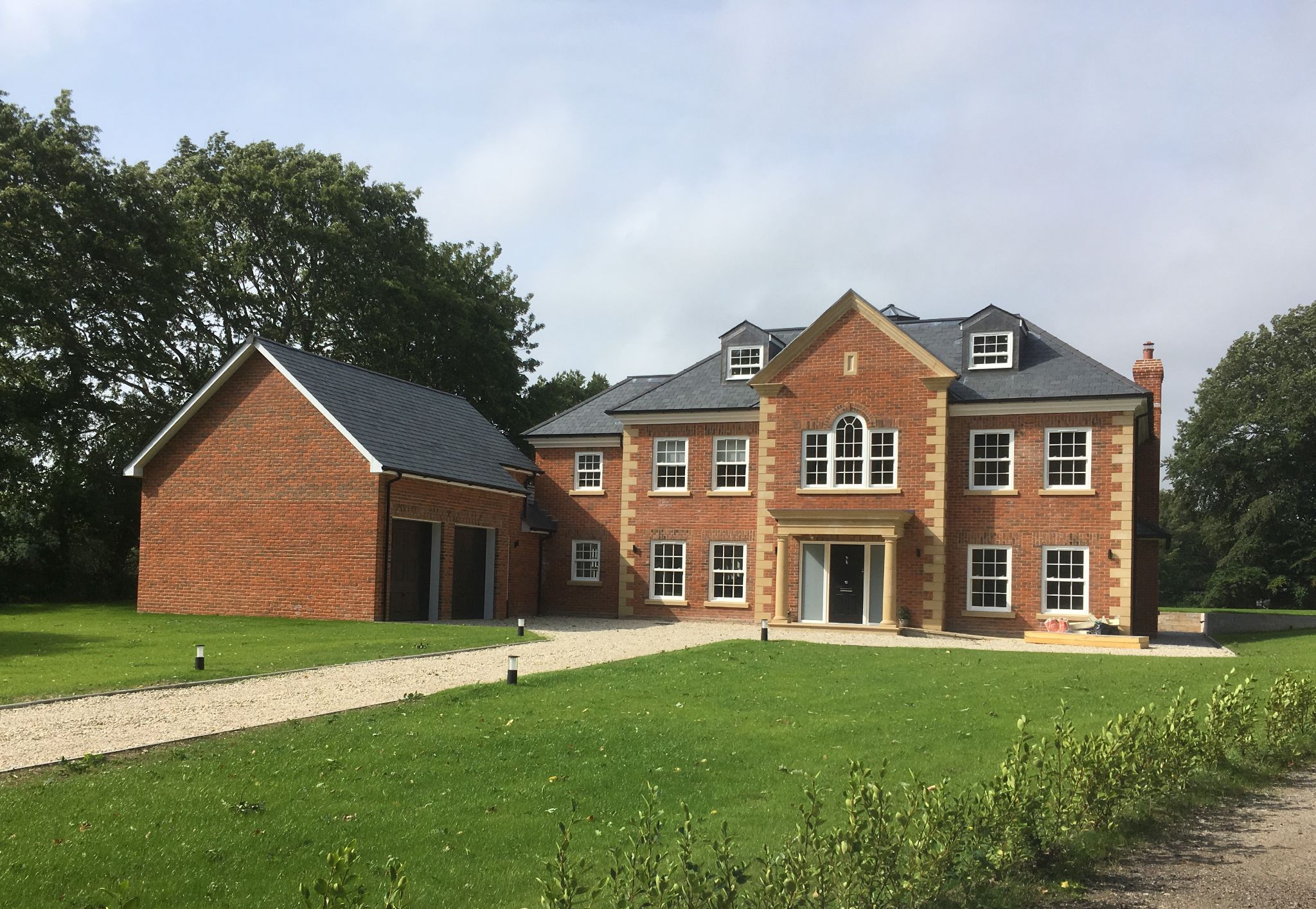 Image of new build house