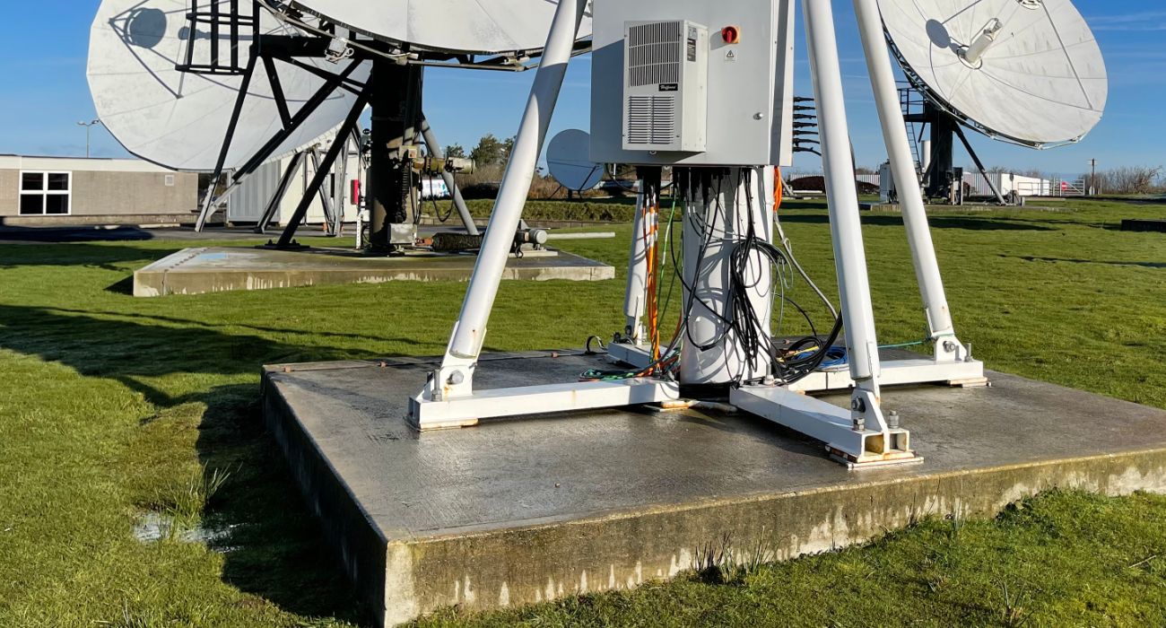 Image of Goonhilly concrete bases project