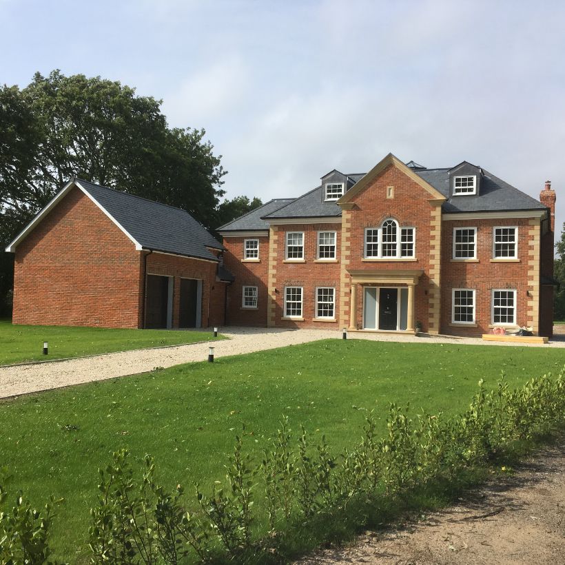 Image of a new build by Jewell Construction